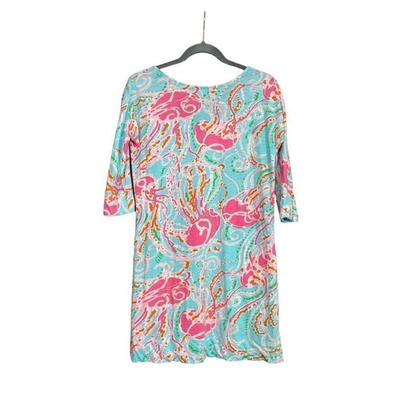 Lilly Pulitzer Women's Lightweight T-Shirt Dress, 3/4 sleeve Extra Small - Picture 6 of 7